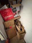 Cardboard, clean and dry. Clean and dry cardboard, mostly high quality moving and packing boxes. B17 - removed for £60