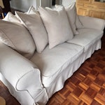 Large sofa 3 seater sofa to be removed SE12 - removed for £95