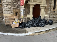 1 tonne of soil collected by M&V waste Clearance