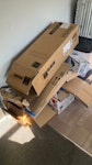 some big carboard boxes We just have a lot of carboard boxes from moving in. They'll all be broken down for the most part N16 - removed for £65