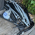 Trampoline disassembled trampoline parts SW6 - removed for £35