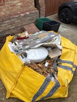 Mixed building waste collected by The Britton Group