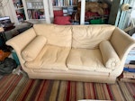 Sofa and Arm Chair 1 Sofa with some cushions
1 Arm Chair SW6 - removed for £150