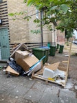 Builder waste Boxes, a pallet and waste from the Builder’s work SE2 - removed for £75