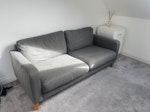 Settee, table & 4 chairs, bed All in good condition 2 seater settee, kitchen table and 4 chairs, double bed and mattress W14 - removed for £0