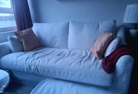 Piano, sofa, armchair collected by On The Job Waste Management