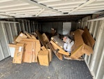 Cardboard boxes and a pallet Lots of cardboard boxes from moving house/furniture and a pallet. SK7 - removed for £125