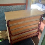 Single z-bed Old and mattress thin and a bit lumpy BN2 - removed for £40