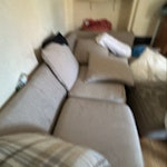mix household furniture corner sofa, washing machine, old carpet, kallax bookcase SE7 - removed for £150
