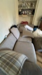 mix household furniture corner sofa, washing machine, old carpet, kallax bookcase SE7 - removed for £150