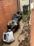 12 household binbags 12 binbags of rubbish from moving and one flat cardboard box CV9 - removed for £50