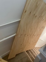 plywood and stick timber collected by Mr Trash London