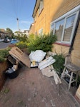 garden build waste bag of rubble, pallets, offcuts SE23 - removed for £200