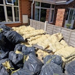 97 BAGS OF EXPANDING FOAM 97 BAGS OF EXPANDING FOAM AND 49 PANELS OF EXPANDING FOAM, ALL IN THE PICTURES. B61 - removed for £290