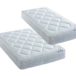 single and double mattress 2 mattresses that are very old and not fit for reuse. need them disposed of as soon as possible. one single and one double (the double is very thin and flexible so could be folded in half) IG1 - removed for £100