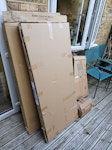 Cardboard, vacuums, trash We have amassed quite a bit of cardboard, as well as a bit of mixed recycling and two vacuums (in working order). We also have about 5 bags of just plain old regular trash. This is all to be removed SW19 - removed for £65