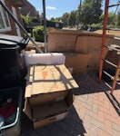 Cardboard and solar waste solar waste material, cardboard boxes RG18 - removed for £140