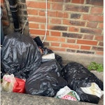 Bags of rubble/sand Few bags of sand/rubble, Daryl? N16 - removed for £20