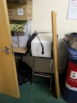 Shop Removal • Old carpet
• Microwave
• Part of a old counter top
• X2 broken stools
• 1 broken chair
• Open bag of easiful left by workers NG1 - removed for £180
