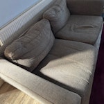 2 sofas, 1 bookcase, 1 bed. 2 x 3 seater sofas
1 x large bookcase
1 x single bed and mattress. BR2 - removed for £220