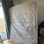 mattress king sized. may not fit in the lift so may have to take stairs, I can help lift it. SE17 - removed for £65