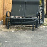 mattress & garden stuff king size mattress, garden bench seat, bird table. ME5 - removed for £100