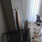 household stuff Double bed and base
Ironing board
Standing desk
Office chair
Microwave HA1 - removed for £125