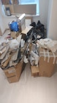 tiles, wood, general rubbish tiles, rubble boxes and general waste BD1 - removed for £150