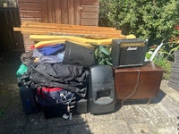 Loft clearance general items collected by T & O waste services