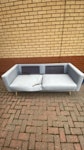 Old 3 Seater Sofe this is an old 3 seater sofa that is broken and has been sat in my back garden for months Time I sorted out getting it collected NR18 - removed for £60