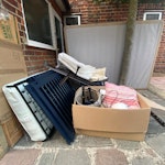Crib, box spring and box Crib, crib mattress, box spring, and box of rubbish HA6 - removed for £125