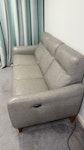 sofa with electric recliner 3 seats sofa with electric recliners.  In good condition and perfectly fine working recliners.  212cm x 95 cm. Searing depth 58 cm LU1 - removed for £140