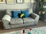 A large two seater NEXT sofa I’m on ground floor in the large Victorian buildings made by two buildings. We have double sized hallway and entrance with high celling. Easy to park as well. CT9 - removed for £70