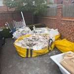 Bathroom rip out Bath, basins, toilets, shower trays, plasterboard, tiles, general rubble
Maybe 2 medium van due to access TN23 - removed for £500