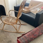 Small Sofa/Chair 1 x Small Black Sofa/Chair (for office or small room) B23 - removed for £0