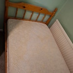 bedroom furniture I need bedroom furniture to be removed. A single bed and mattress, a bedsit table, a double wardrobe and a desk. NW1 - removed for £145