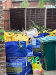 To pick up 5 big bags of green 5 Big bags of green waste to pick up from my house - NW2 - removed for £185