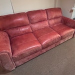 3 seat sofa, in good condition 3 seat sofa in good condition, fire label attached, need to go since moving far north RH1 - removed for £100