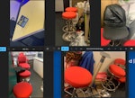 Furniture removal 2 x big tables
1 x small table
9 x chairs 
8x stools
1 x office chair 
1 x divider B14 - removed for £320