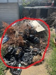 garden waste Approximately 90% of the waste consists of garden debris, such as dry shrub cuttings, branches, stalks, and similar materials. Everything is related to garden maintenance. However, mixed in with this are also some small items, such as old pots and other minor unwanted objects, which make up, as I mentioned, about 10% of the total waste that needs to be removed.

These are two spots located about 200 yards apart, but they will need to be treated as two separate stops. It’s the same postcode, the NW10 - removed for £495
