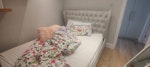 Furniture 2 glass cabinets + 1 double bed + mattress. SW11 - removed for £0