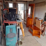 House and garage clearance PM collection preferably. Mix of furniture, mirrors, pictures, hoovers, headboards (all reusable) and general house/garage related clearance item BN12 - removed for £200