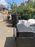 sofa /armchair /10 mattresses 1x double sofa 1x armchair and 10x mattresses (mix of single and double) for collection NW11 - removed for £425