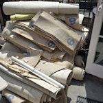 carpet and underlay carpet and underlay from 3 bedrooms and 3 staircases SW1V - removed for £300