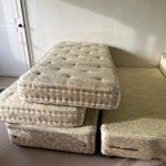 Bed Base & Mattress Disposal 4 single bed bases, 2 single mattresses, 1 queen size mattress SW19 - removed for £210
