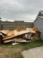 Cardboard boxes collected by Dorset Waste Clearance
