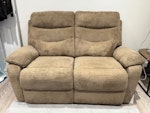 2 seater recliner sofa In a flat. SG5 - removed for £75