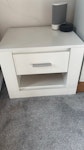 console table and bed table 1 hallway console table with 2 drawers. 1 bedside table with 1 drawer SE10 - removed for £50