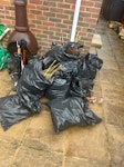 Remove rubbish 2pallets Chest drawers plus some wood Small amount of rubble and approx 10bags of soil plants rubble RH10 - removed for £125