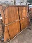 old fence panels fence panels X4 E7 - removed for £60